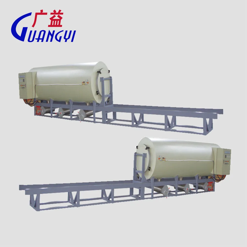 Горизонтального типа полимера печи ПИРОЛИЗА для чистой винт и экструзии инструмент