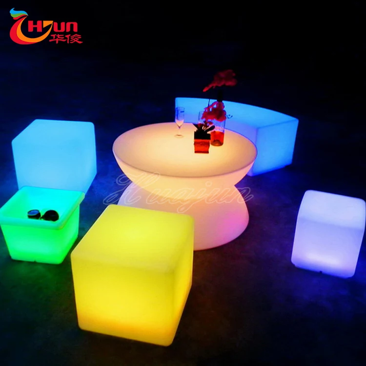 2021 Huajun PE material Hight Quality Colorful LED cube