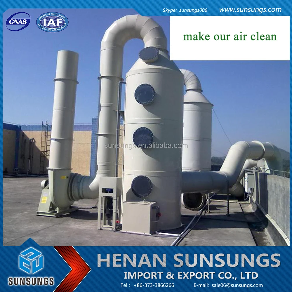 
Chemical industry sulfur dioxide gas absorbing tower/fgd scrubbers/wet scrubber 