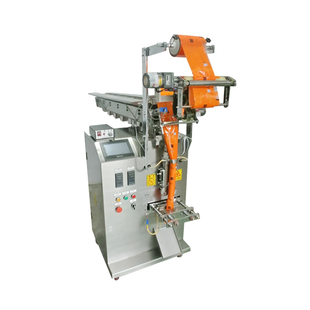 Automatic big granule Corn flakes potato plantain chips nachos nuts Packing Machine