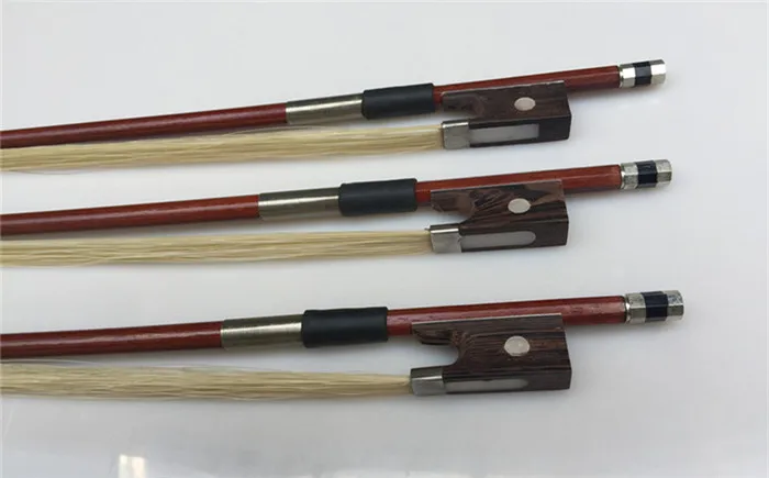 wholesale  china cheapest wooden  violin bow horse hair 1/8-4/4