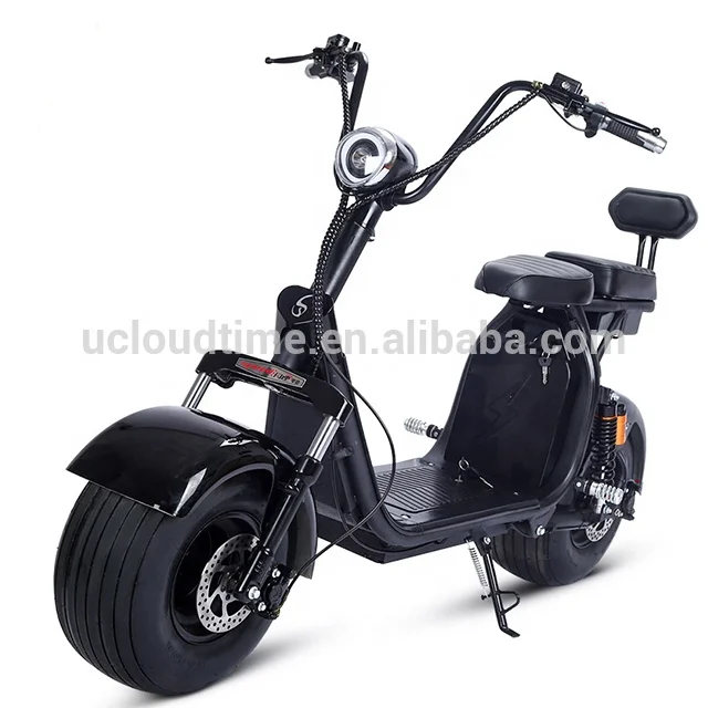 Hot Sale 1000W 1500W 2000W motor electric bicycle double removable battery citycoco electric scooter