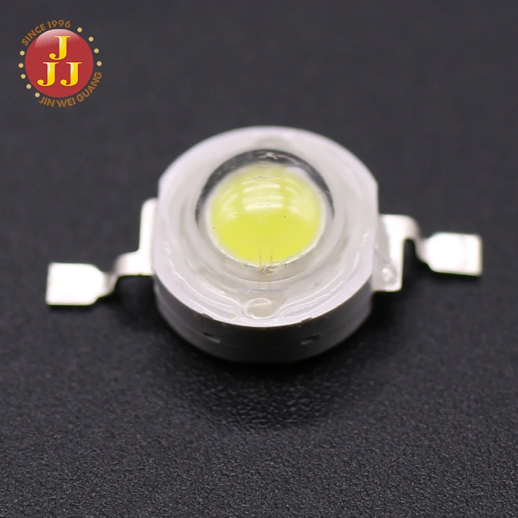 1-3W super brightness Epistar, Sanan chip top quality pure white high power LED CCT 6000-7000K