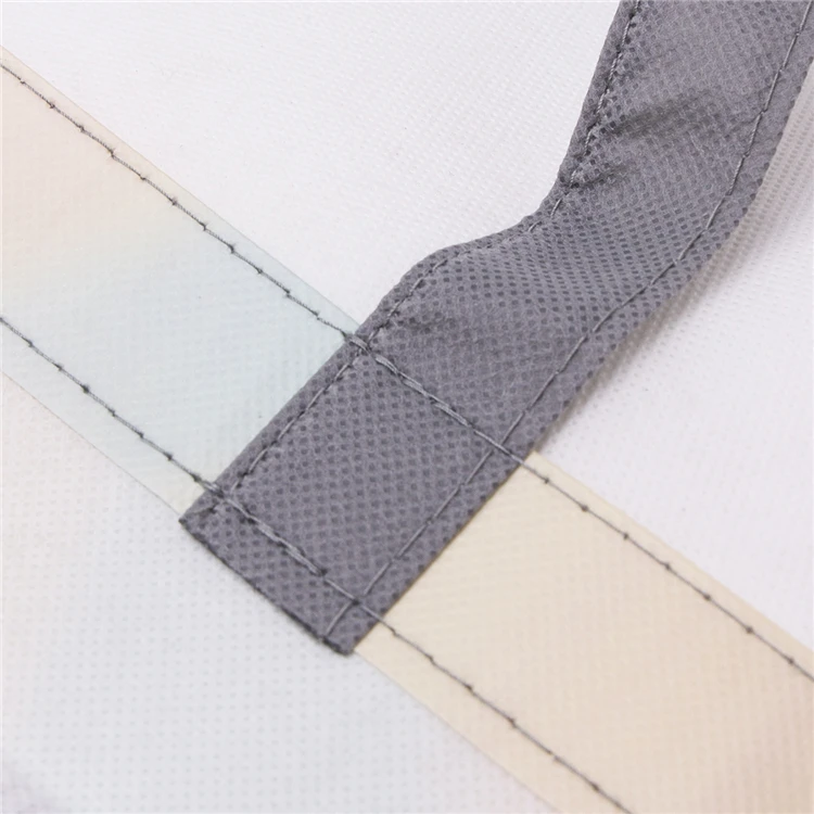 
Reusable carrefour shopping non woven laminated tote bag with custom printed logo 