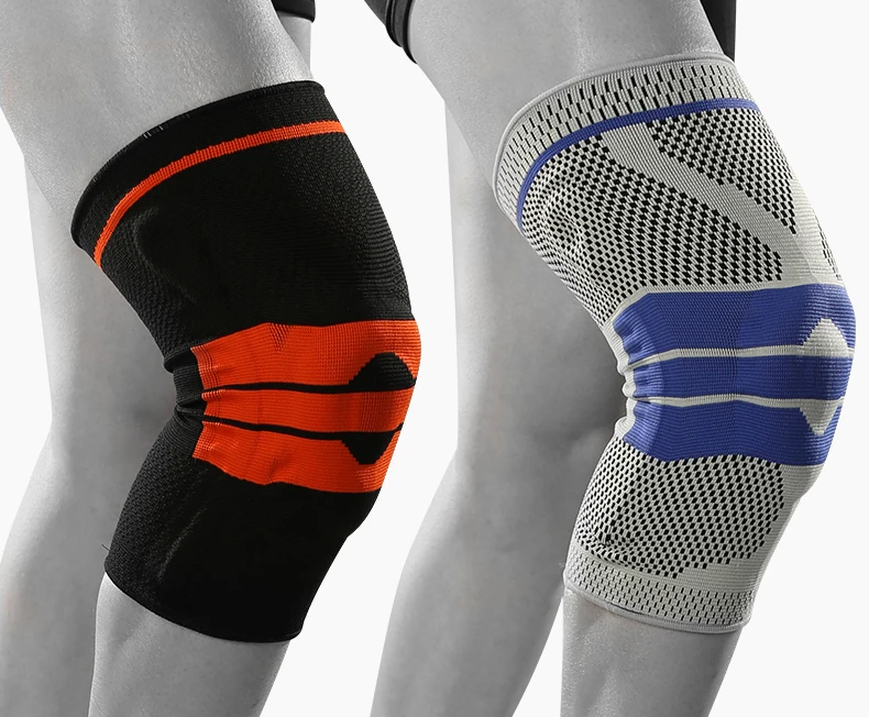 China Popular Neoprene tourmaline heated knee pads magnetic knee support / knee brace