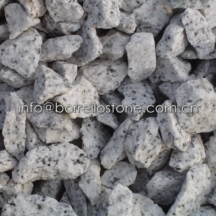 shandong white granite gravel aggregate