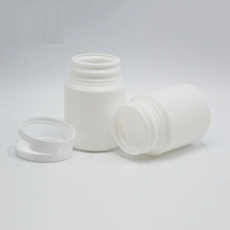Manufacture Sterile PE Plastic 3oz 100ml empty chewing Gum bottle with Easy-pulling cap