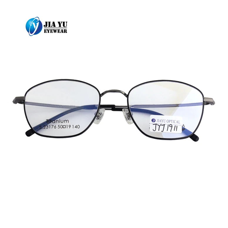 Custom China Wholesale Stepper Optical eyewear Titanium  eyeglasses Frame glasses