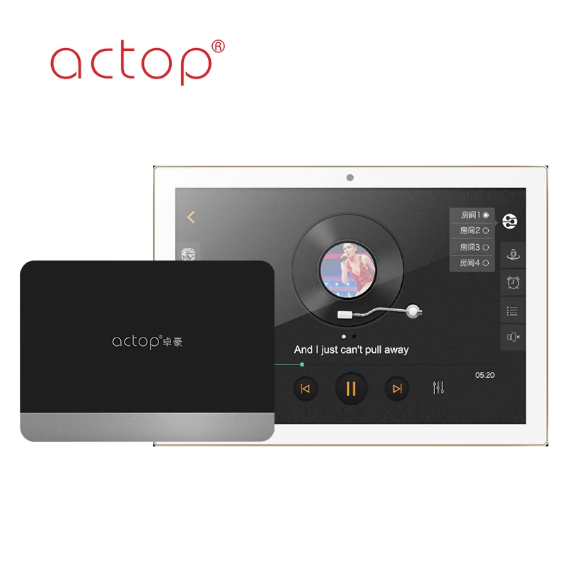 Система автоматизации умного дома Actop OEM, Беспроводной дом Zigbee для домашней системы безопасности 110-250 В, поддержка CN;GUA 10 ~ 50