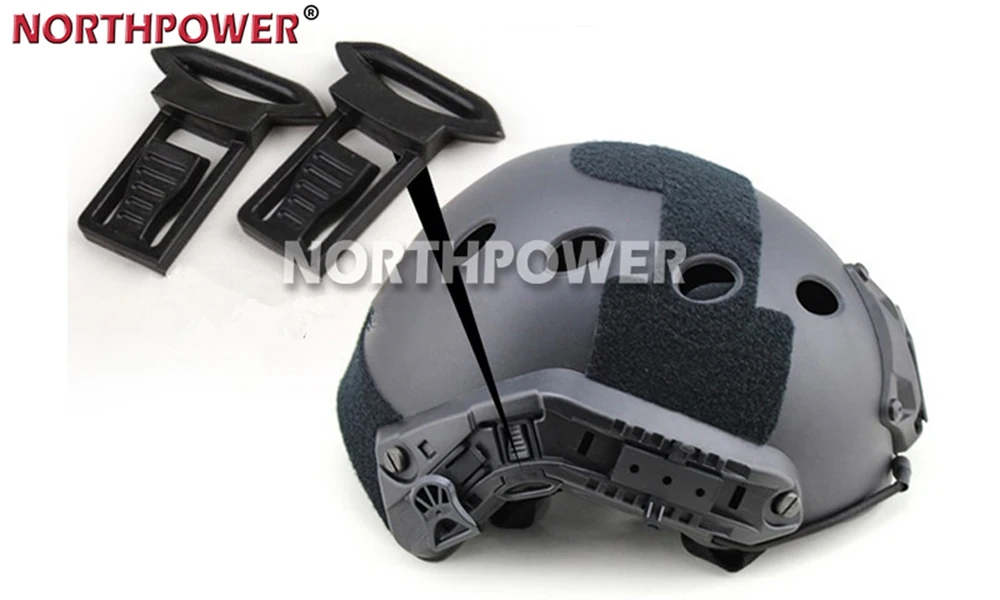 Quality FAST ACH MICH Tactical Helmet Goggle Swivel Clips