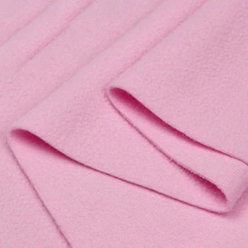 Wholesale Polar Fleece DIY flannel fabric dyed