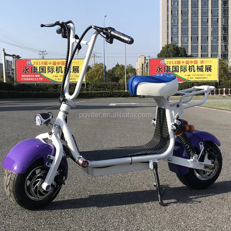 2018 small citycoco scooter with EMC/MD/LVD CE electric scooter (C08)