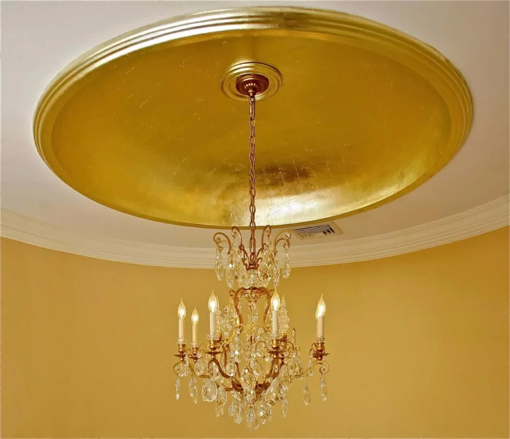  Лидер продаж имитация золотого листа из Тайваня Золотая фольга один вид красивых декоративных материалов