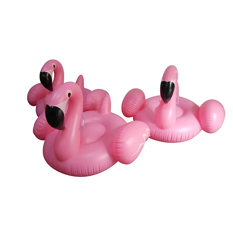 Inflatable giant flamingo deer dog seat pool float