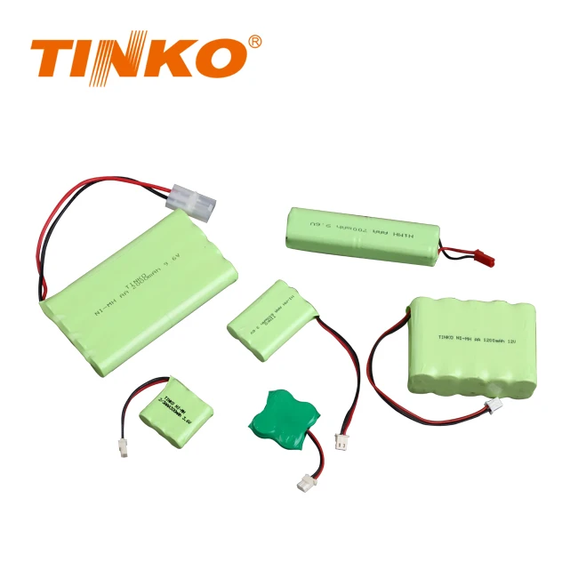 NI-MH Rechargeable Battery Pack 2/3AAA size 3.6v 300mAh OEM with cable connector