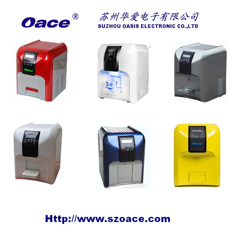SASO Certification High Quality mini countertop hot cold 3 tap water dispenser