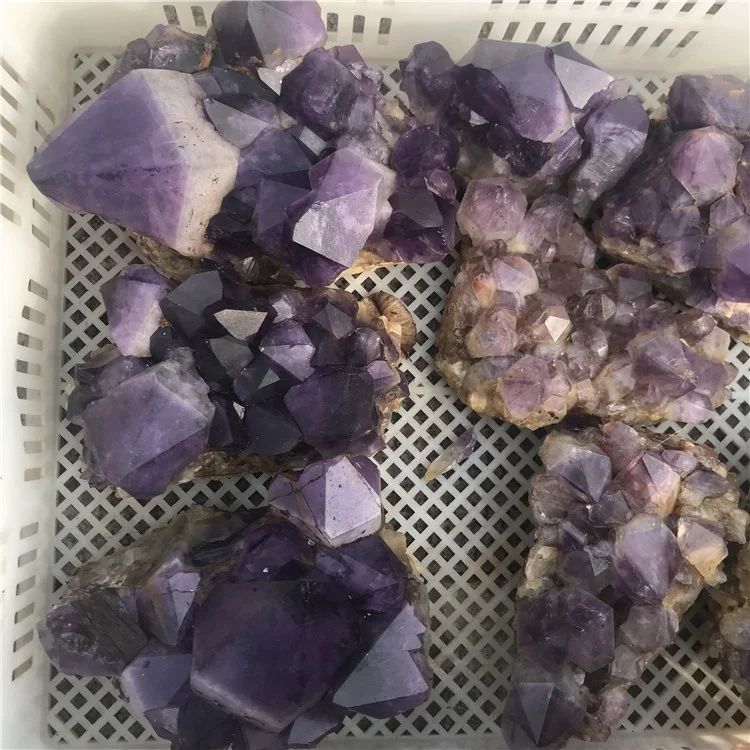 Natural Amethyst Cluster Rough Amethyst Crystal Stone cluster for decoration