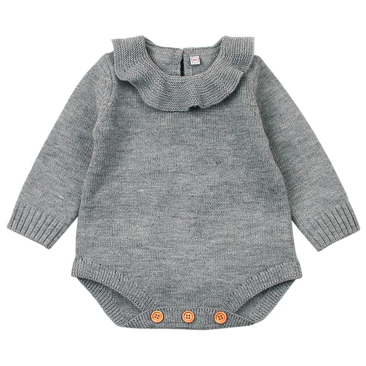 
KR226 Soft touch warm baby knitted sweater design for boys and girls 