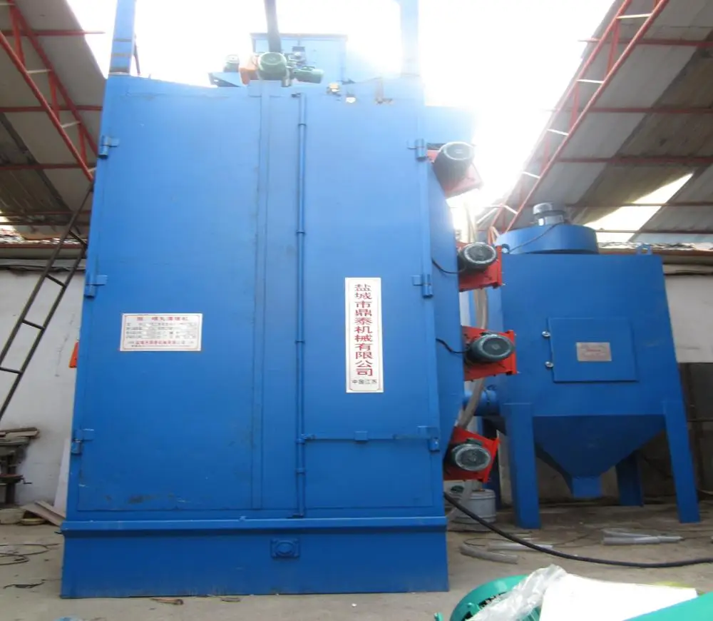 shot blasting machine alloy wheels