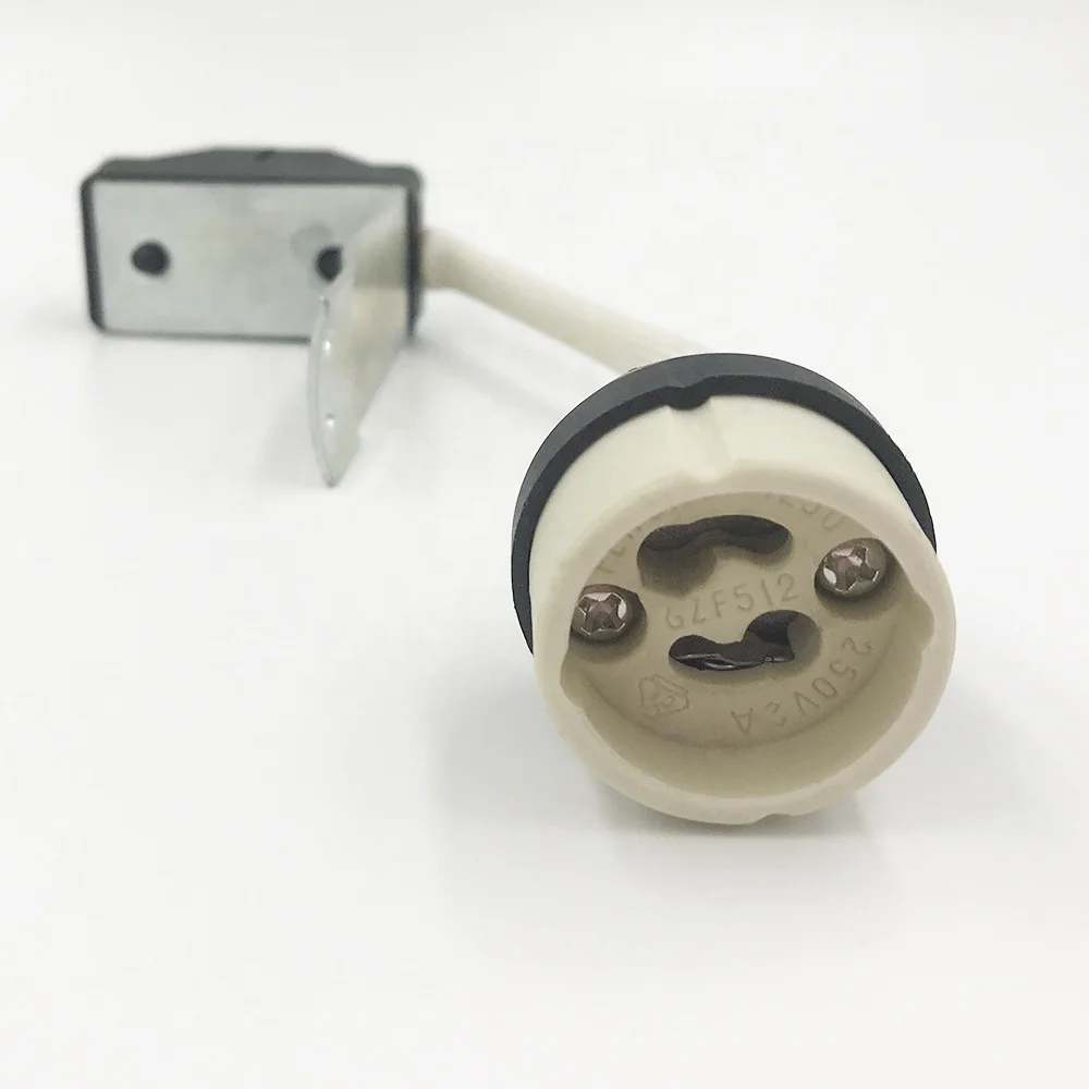 Ceramics bulb socket GU10 lamp holder lamp base part