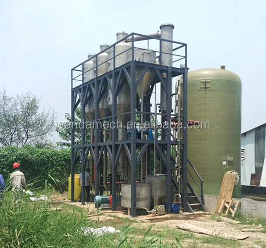 Multy Effect Vacuumed Forced Circulation Sea Salt Evaporator Water Evaporation Vacuum Distillation Chemical Industry 11kw Above