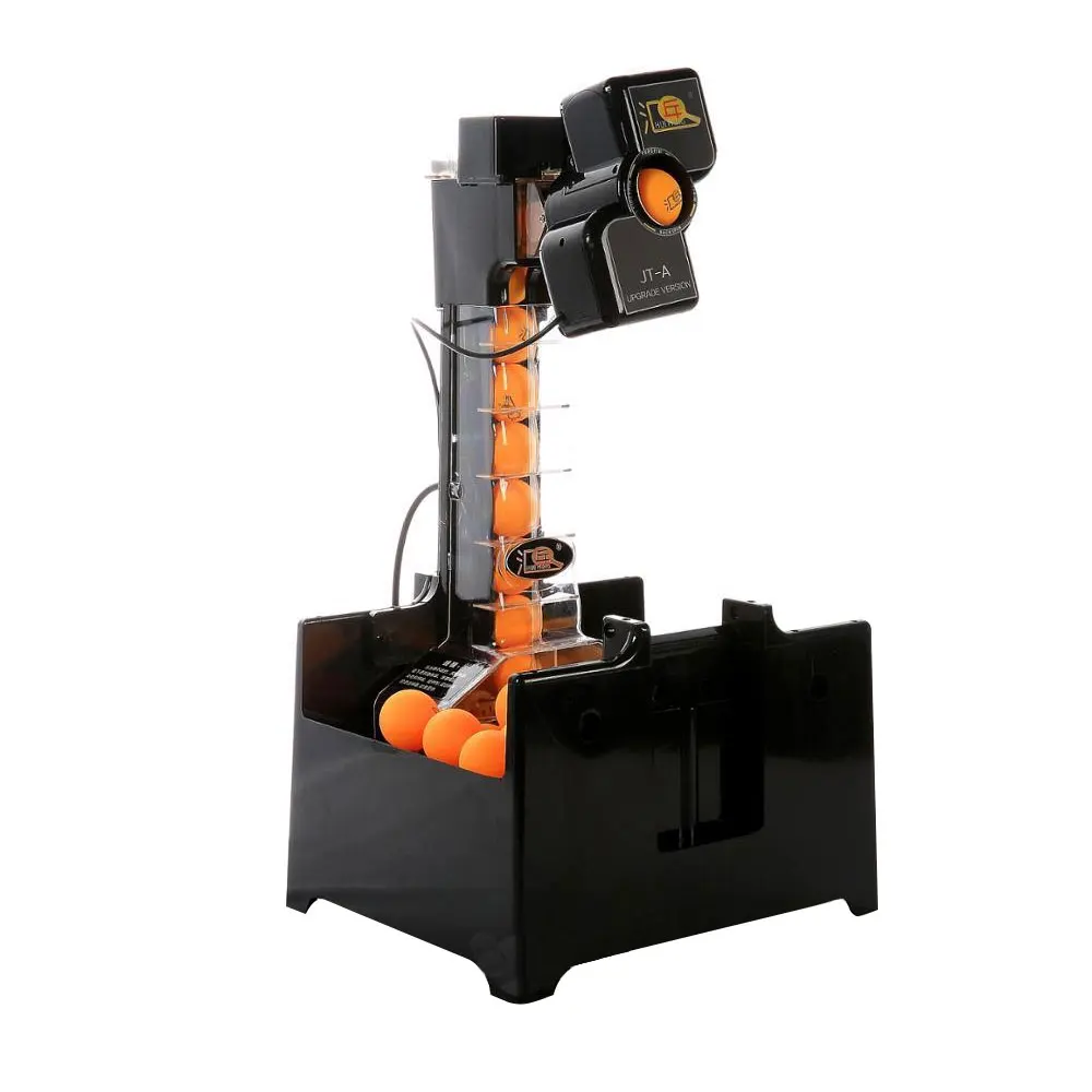 JT-A Table Tennis Robot Machine Automatic Ball Machine Practice Multifunctional Recycle Balls for 40+ 100 Balls