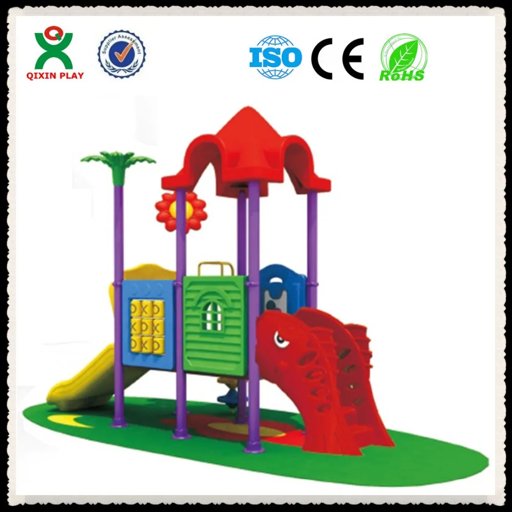 Excellent mini cool playground equipment play system outdoor play set plan QX-068D