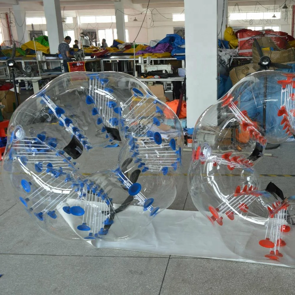 PVC Inflatable Body Ball FOOTBALL BUBBLE BALLS