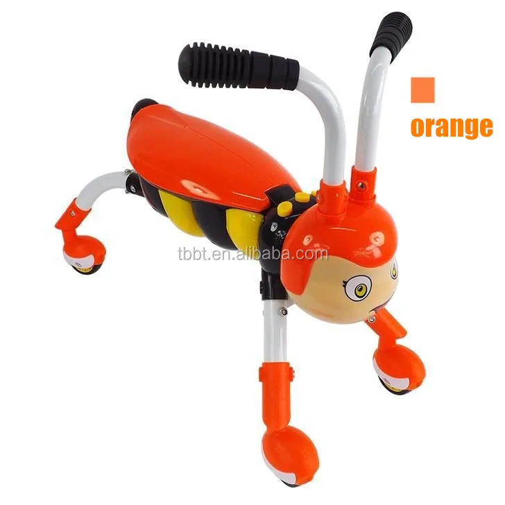 
HANGZHOU BIGBANG Baby Outdoor Toy Twist Swing Bee Honeybee Baby Kick Scooter 
