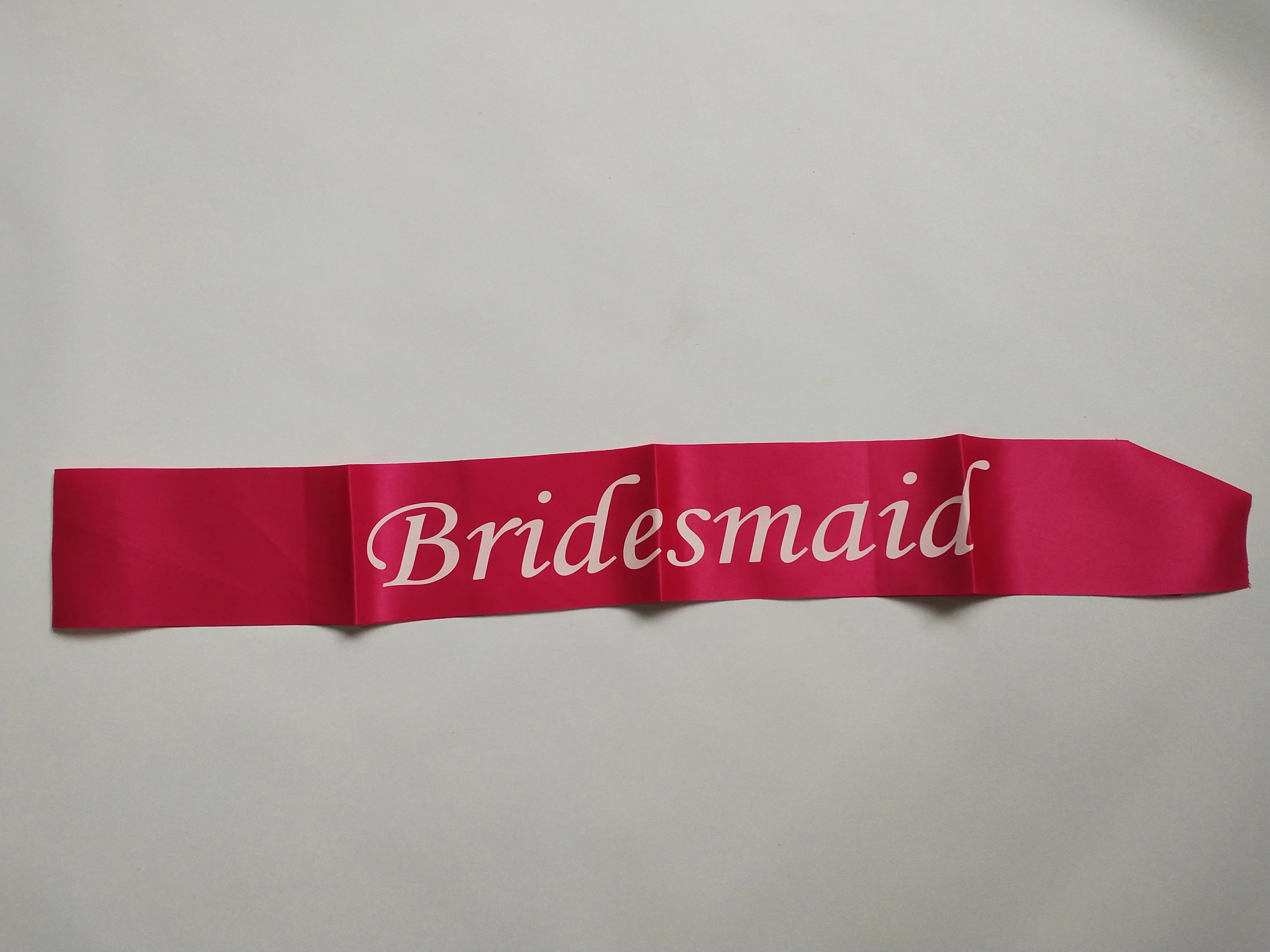 Free Shipping Bachelorette Party Colorful Decoration Bridesmaid Sash