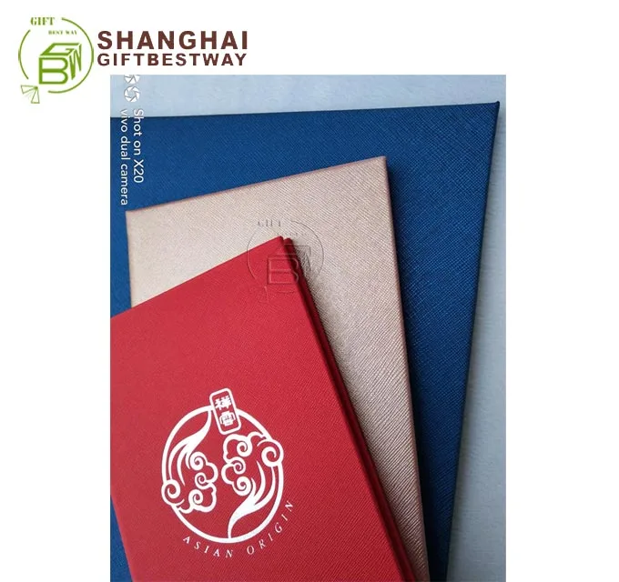 Price competitive wholesale high quality a4 leather menu cover, restaurant menus book, leatherette menu book