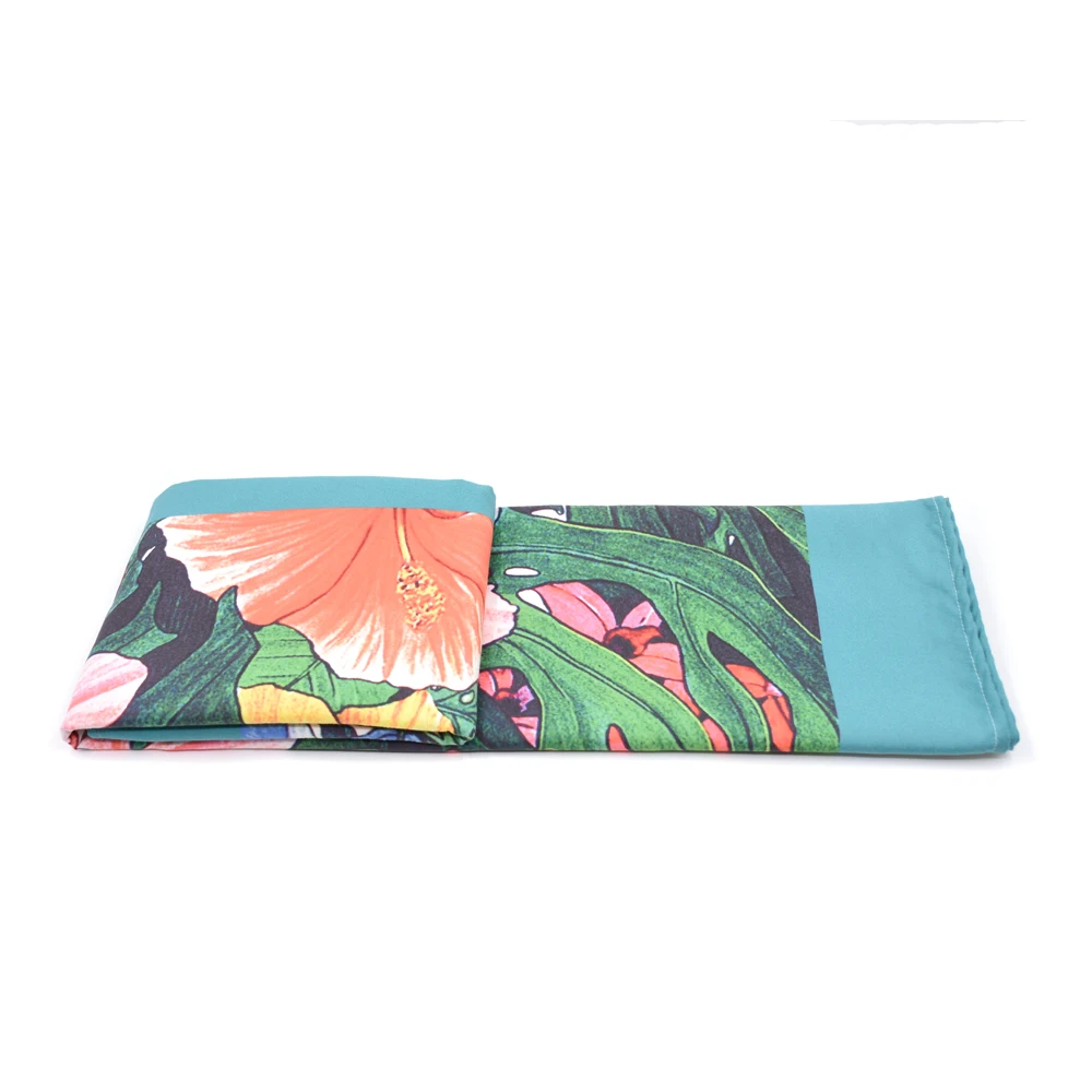 Custom Beach Towel Camping Towel Set Fast Dry Cloth Microfiber with Mesh Bag Children Eco-friendly Woven Square QUICK-DRY