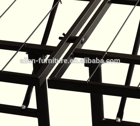 Metal Platform Bed and Mattress Foundation