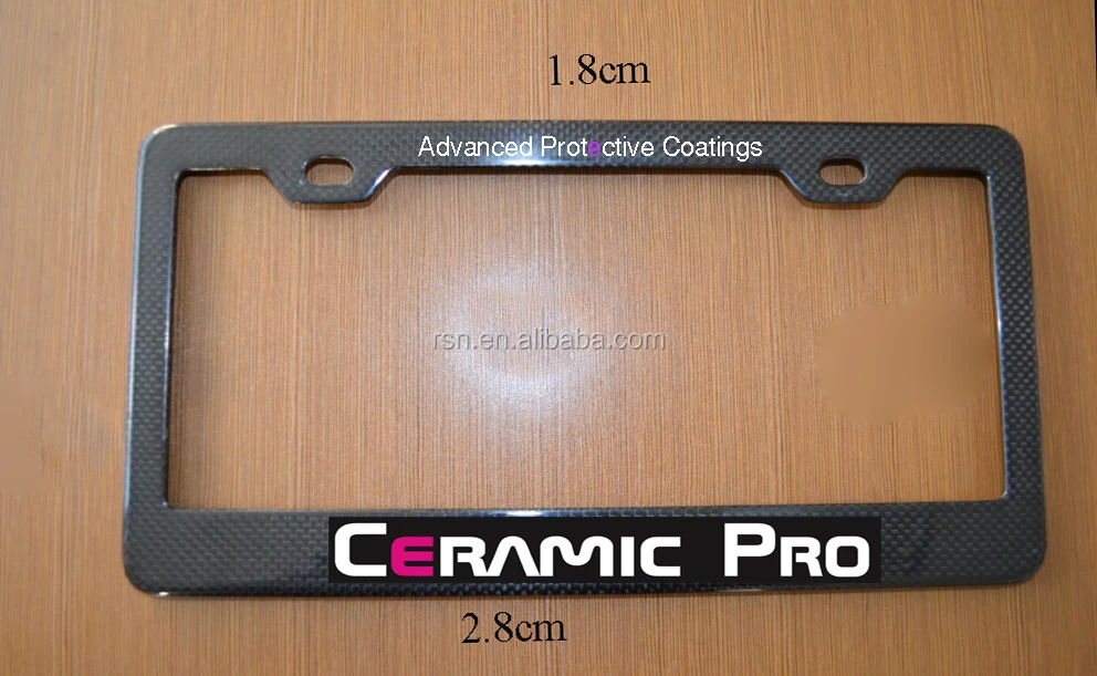 American number plate frame