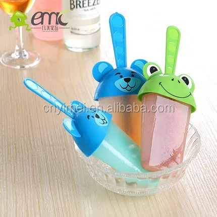 New Products Cartoon Pattern ice mold ice pop