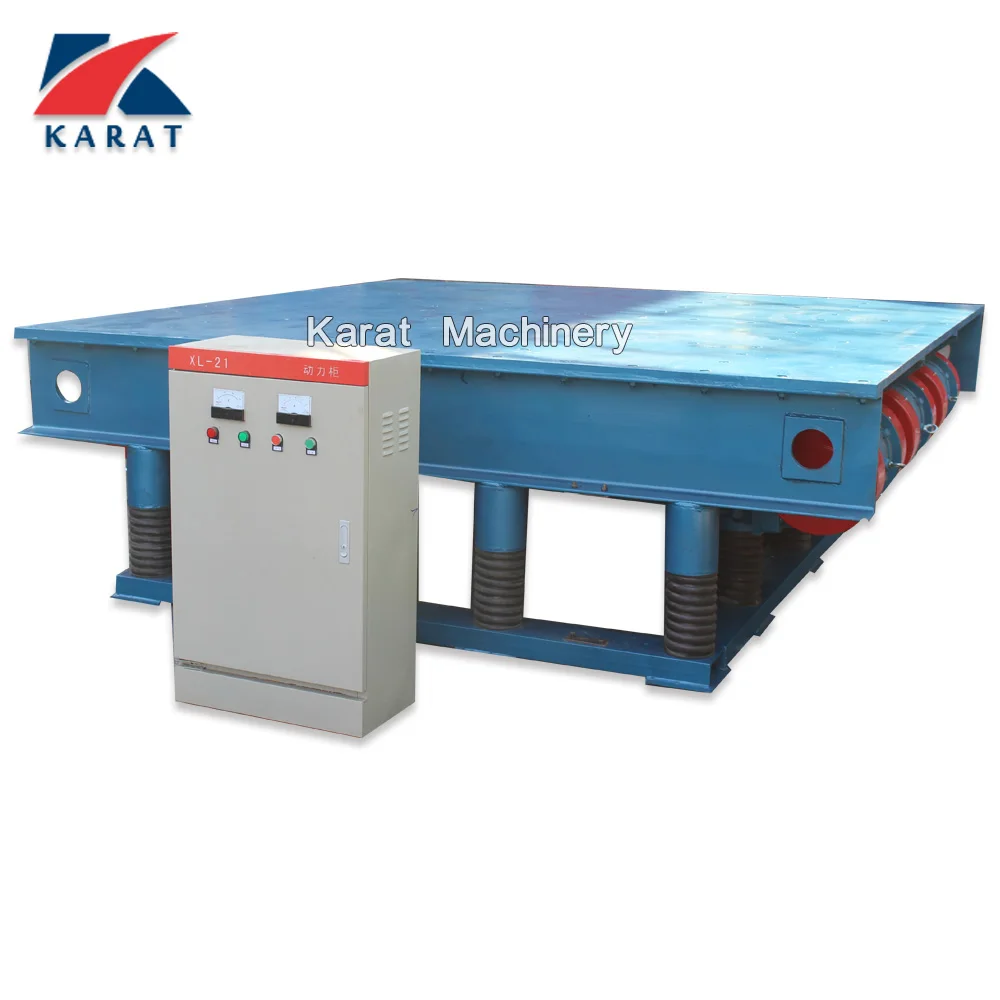 Vibrating table price vibration table for concrete moulds