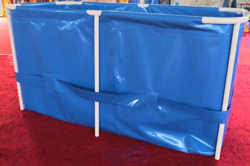 2000l rectangular galvanized steel frame fish tank pool