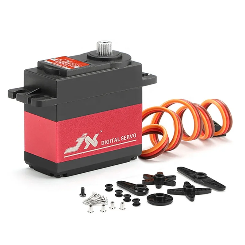  JX Servo PDI-6208MG 8 кг большой крутящий момент металлическими шестернями и высоким крутящим цифровой стандарт для 1:8 1:10 rc автомобиль 0 07