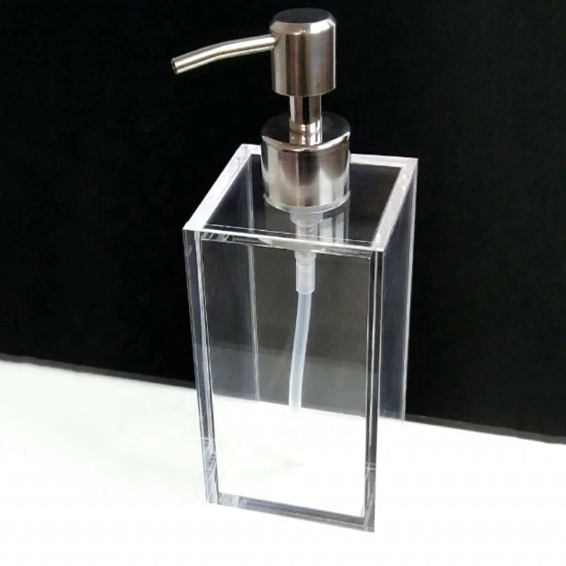 XFL Custom Made Acrylic Soap Bottle Dispenser