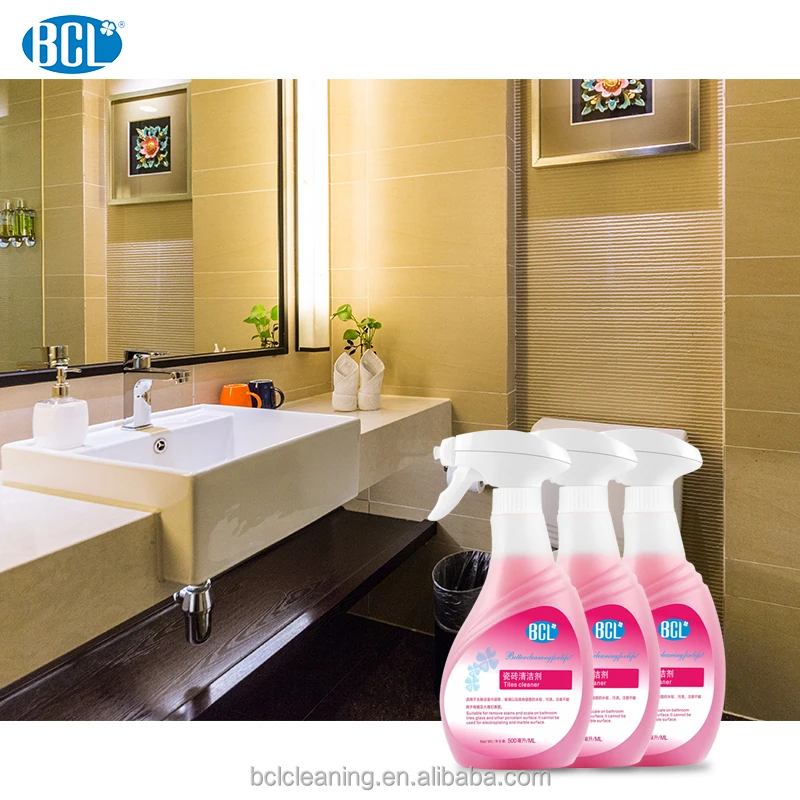 500ml High Effective Surface Cleaner Spray for tiles ceramic porcelain surfaces to remove limescale rust stains