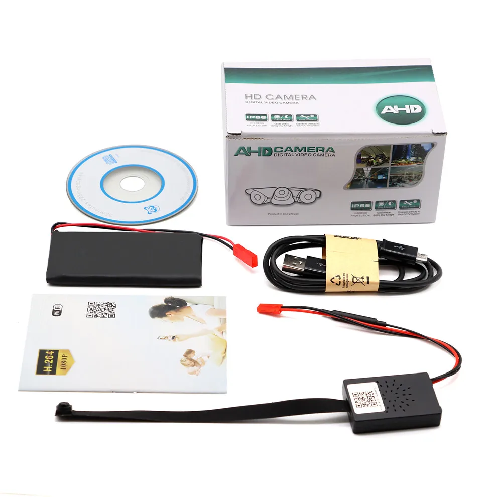 2020 хорошее качество, Лучшая цена! 1080P черная коробка Скрытая камера WiFi IP P2P камера детектор движения -- PQ198A