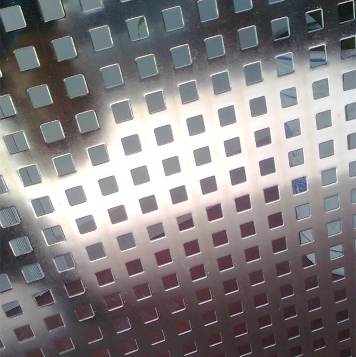 Aluminum / stainless steel/ Mild steel Round Hole Perforated Metal Sheet