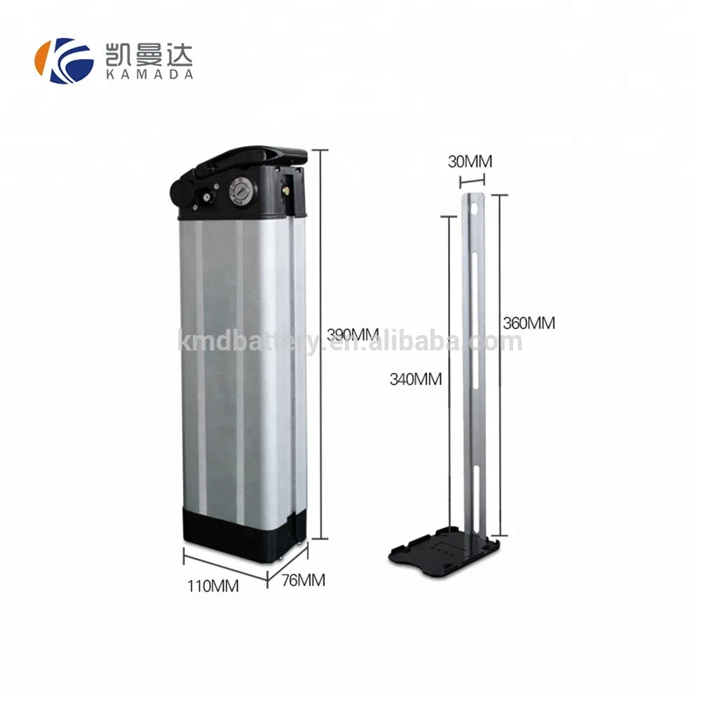 Серебряные рыбы Тип перезаряжаемые электрический велосипед литий-ионная аккумуляторная батарея для зарядки Ноута и сотового телефона e-двухколесного велосипеда 36v 500w