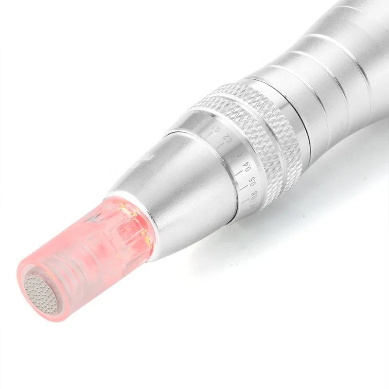 YYR перезаряжаемая микроигла ручка Dermapen 7 цветов светодиодная фотоновая электрическая