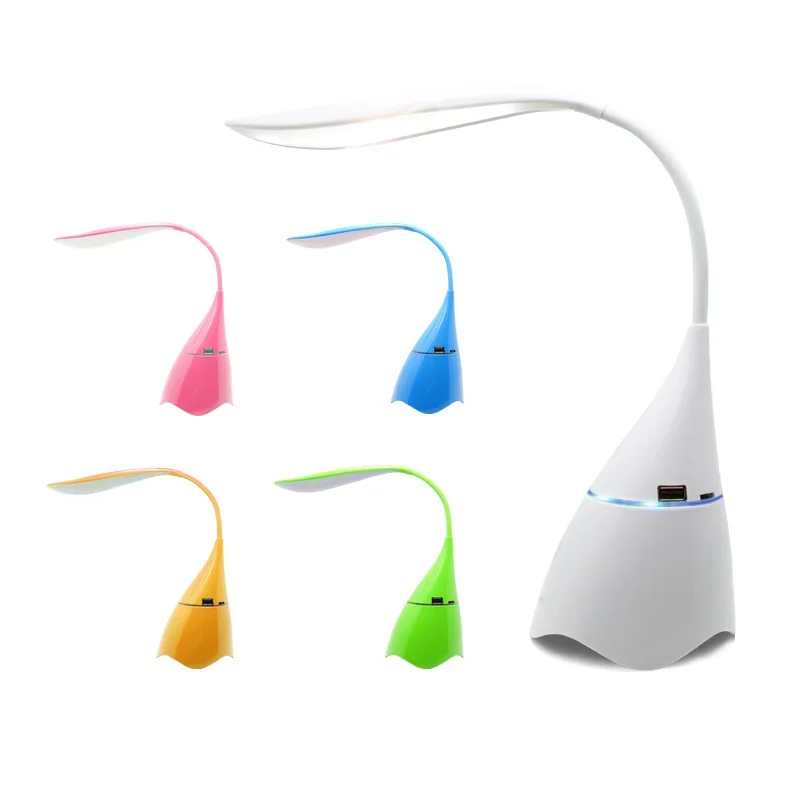Multifunctional Dimmable Blue tooth Speaker Led Desk Lamp With USB Charging Port