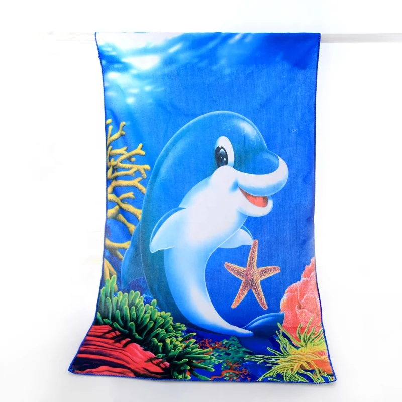 Custom microfiber sublimation printed thermal transfer towel