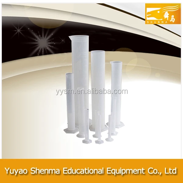 Multi серии 10 мл 25 мл 100 мл 250 мл 500 мл 1000 мл 2000 мл лаборатория мерный цилиндр с выпускной