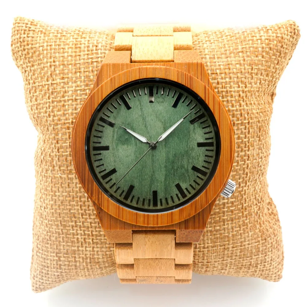 For Mens Womens Custom Designer Watches Luxury Bamboo Wooden Watch Box Arrival Wood in Round Bamboo 2017 New Fashion Watches
