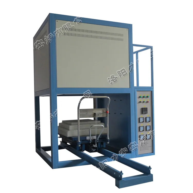 
LYL 1200C 1400C 1600C 1700C 1800C High temperature induction heating vacuum melting lift bottom loading electric furnace 