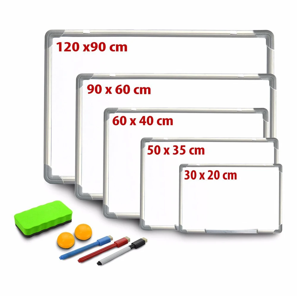 Brand New Magnetic Wipe Whiteboard Office Home School Dry Wipe with Marker and Eraser-